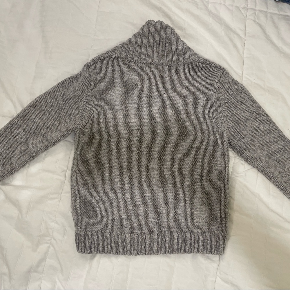 Cat & Jack Heather Gray Turtleneck Sweater - Picture 4 of 4